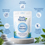 GLP-1 Weight Loss Patches for Appetite Control, Craving Reduction & Metabolism Support (30 Patch Pack)