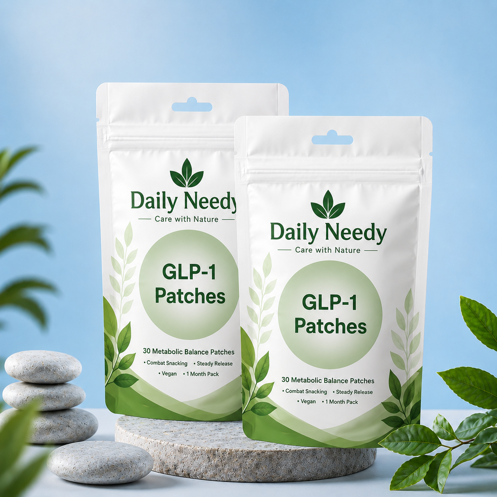 GLP-1 Weight Loss Patches for Appetite Control, Craving Reduction & Metabolism Support (30 Patch Pack)