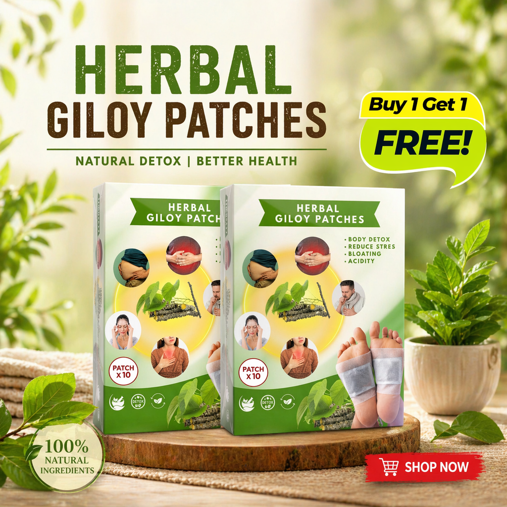 BUY 1 PACK GET 1 FREE Herbal Giloy Patches