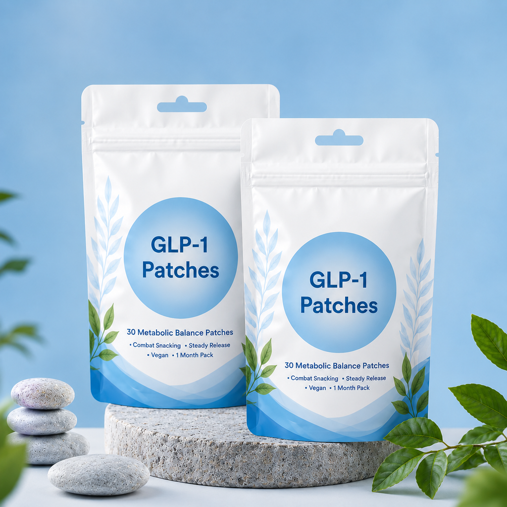 GLP-1 Weight Loss Patches for Appetite Control, Craving Reduction & Metabolism Support (30 Patch Pack)