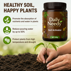 (Pack of 2) Soil Activated Treasure – Organic Soil Activator to Loosen Hard Soil, Boost Root Growth & Make Plants Healthy