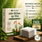 2-PACK Herbal Foot Detox Pads for Toxin Removal | Pain Relief Foot Patches for Feet Cleansing