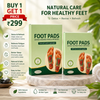 BUY 1 PACK GET 1 FREE 100% Herbal & Gentle Ingredient Detox Foot Pads (1 BOX = 20 PATCHES)