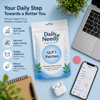 GLP-1 Weight Loss Patches for Appetite Control, Craving Reduction & Metabolism Support (30 Patch Pack)