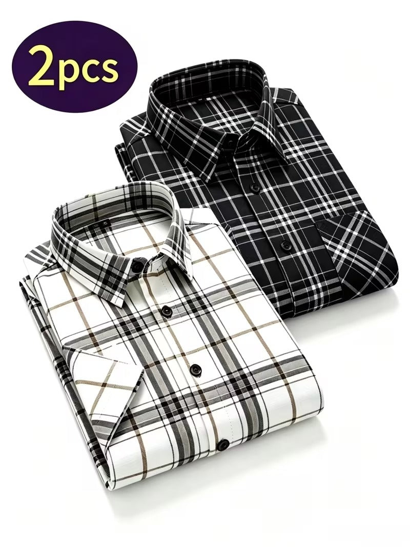Men's Plaid Shirt (SKU-2S-29)