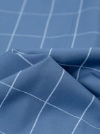 Men Full Sleeve Blue Casual Shirt (SKU-019)