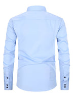 Men Full Sleeve Blue Casual Shirt (SKU-025)