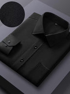 Men Full Sleeve Black Casual Shirt (SKU-022)