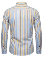 Men Full Sleeve Multicolor Line Casual Shirt (SKU-010)
