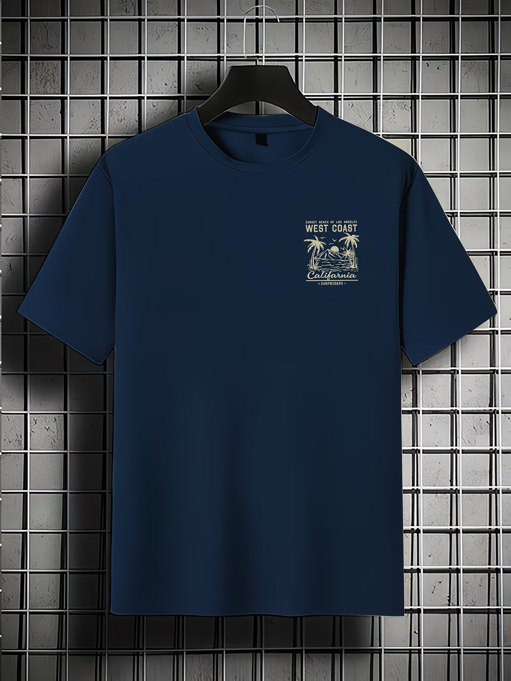 100% Cotton Printed Men's Pure Cotton Vintage T-Shirt -0101