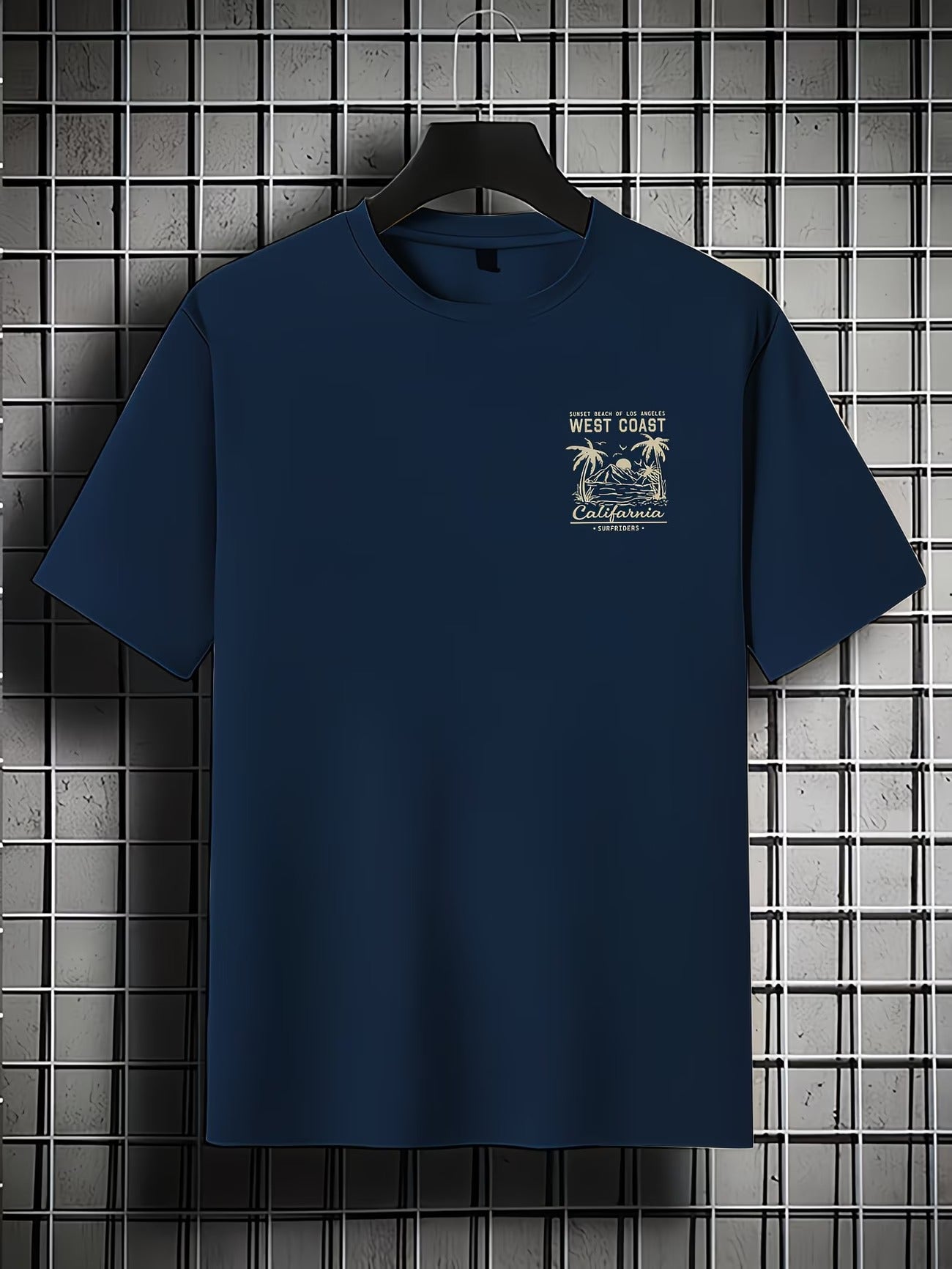 100% Cotton Printed Men's Pure Cotton Vintage T-Shirt -0101