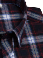 Men Full Sleeve Black Check Casual Shirt (SKU-031)