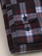 Men Full Sleeve Black Check Casual Shirt (SKU-031)