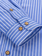 Men Full Sleeve Blue Casual Shirt (SKU-003)