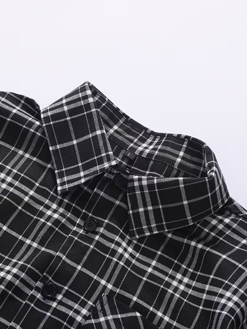 Men's Plaid Shirt (SKU-2S-29)