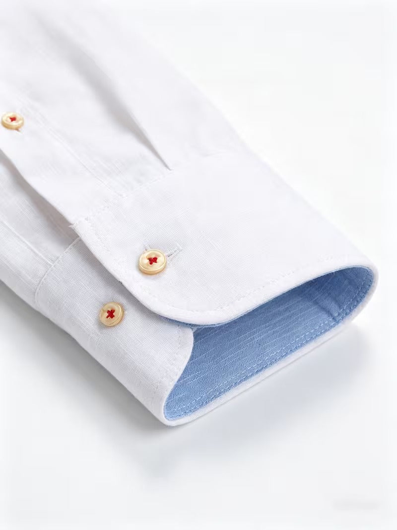 2pcs Long Sleeve Shirts, Men's Business Dress Shirts (SKU-2S-17)