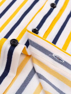 Men Full Sleeve Blue and Yellow Casual Shirt (SKU-005)