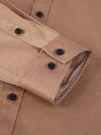 Men Full Sleeve Brown Casual Shirt (SKU-040)