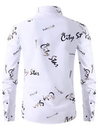 Men Full Sleeve White Casual Shirt (SKU-007)