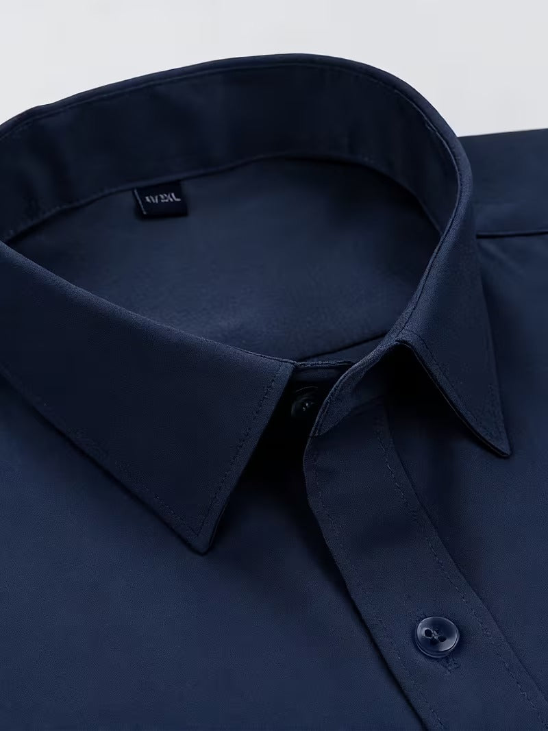 2pcs Set Classic Solid Color Light Business Shirt (SKU-2S-04)