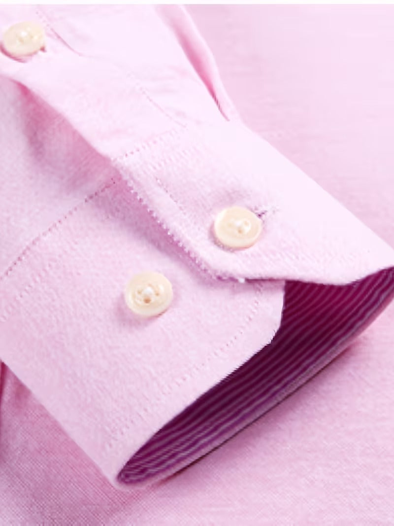 2pcs New Oxford Shirt, Wrinkle-Free Long Sleeve (SKU-2S-26)