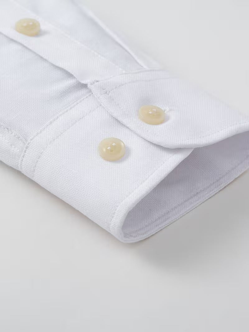 2pcs Set of Oxford Cloth Solid Color Long Sleeve Shirts (SKU-2S-49)