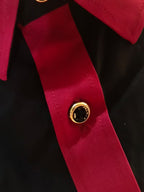 Men Full Sleeve Red and Black Casual Shirt (SKU-020)